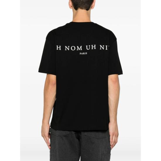 26SS 이놈어닛 반팔 티셔츠 NUS26295 009 BLACK - IH NOM UH NIT