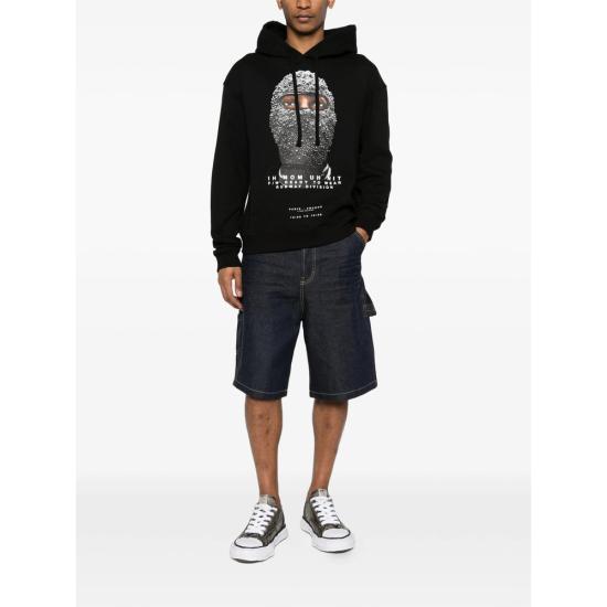 26SS 이놈어닛 후드 티셔츠 NUS26249 009 BLACK - IH NOM UH NIT