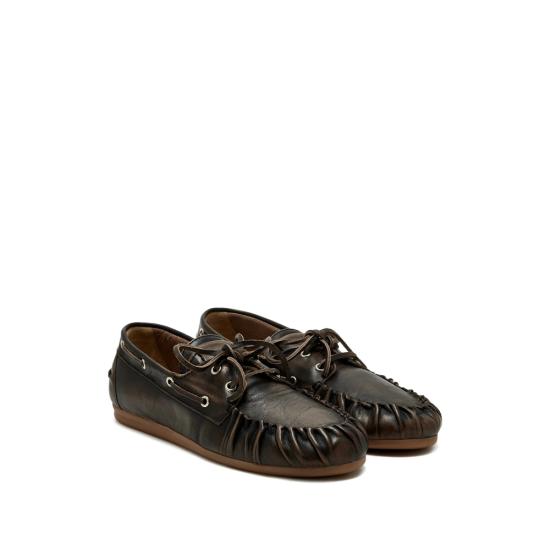 26SS 알로하스 로퍼 S101262 01 BROWN - ALOHAS