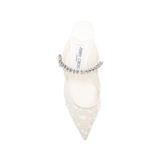 26SS 지미추 부츠 BING 65 GJD SILWH WHITE - JIMMY CHOO