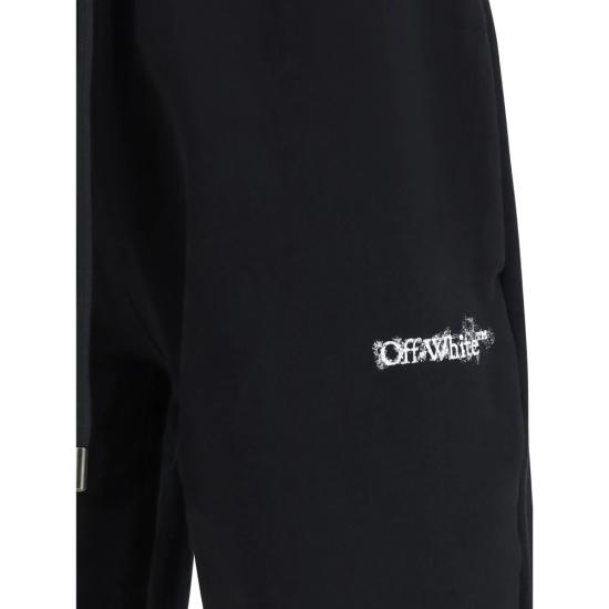 26SS 오프화이트 숏팬츠 44MCI013S26 F001 001 BLACK - OFF WHITE