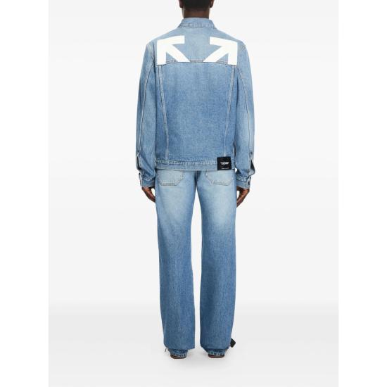 26SS 오프화이트 데님 자켓 44MYE09QS26 D002 400 BLUE - OFF WHITE