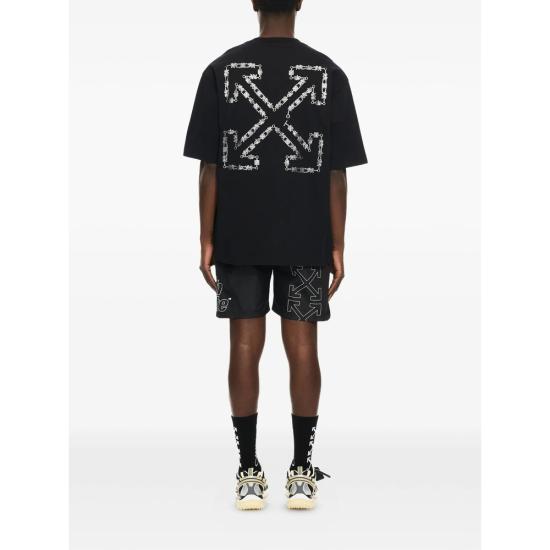 26SS 오프화이트 탑 44MAA120S26 J004 001 BLACK - OFF WHITE