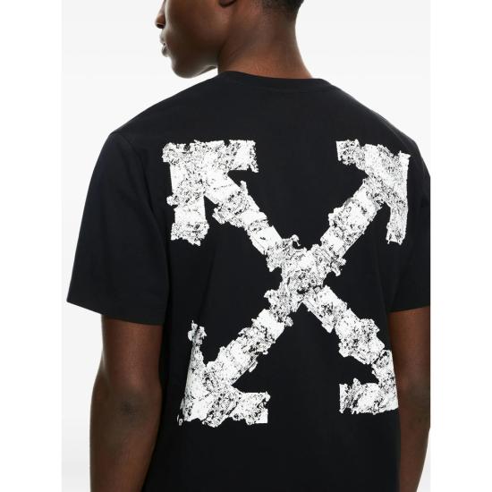 26SS 오프화이트 탑 44MAA027S26 J007 001 BLACK - OFF WHITE