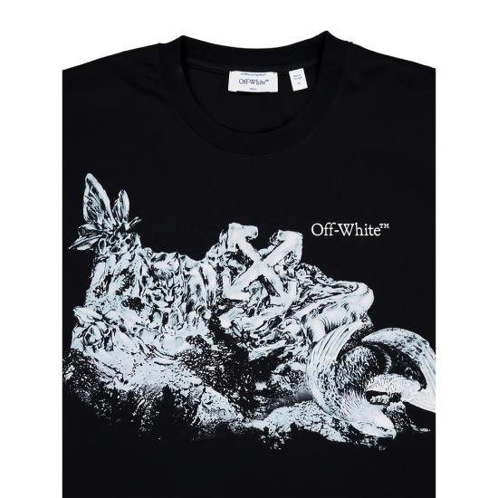 26SS 오프화이트 탑 44MAA027S26 J006 001 BLACK - OFF WHITE