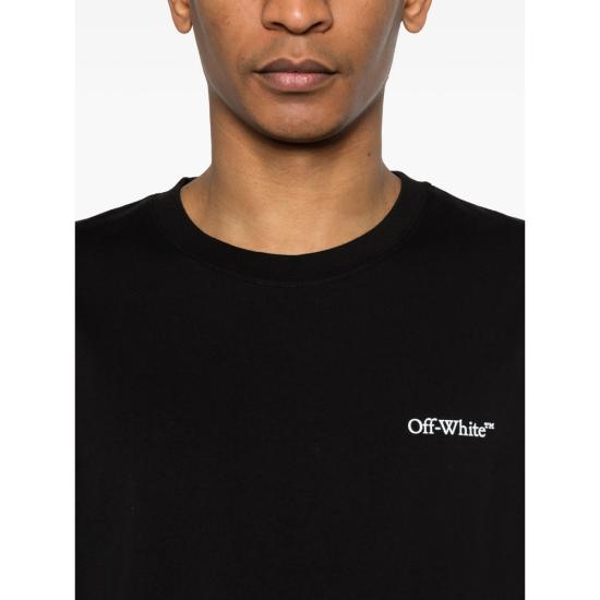 26SS 오프화이트 탑 44MAA027S26 J001 001 BLACK - OFF WHITE