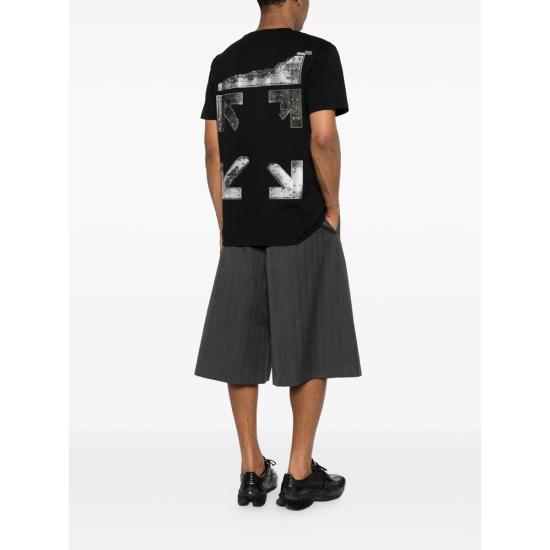 26SS 오프화이트 탑 44MAA027S26 J001 001 BLACK - OFF WHITE