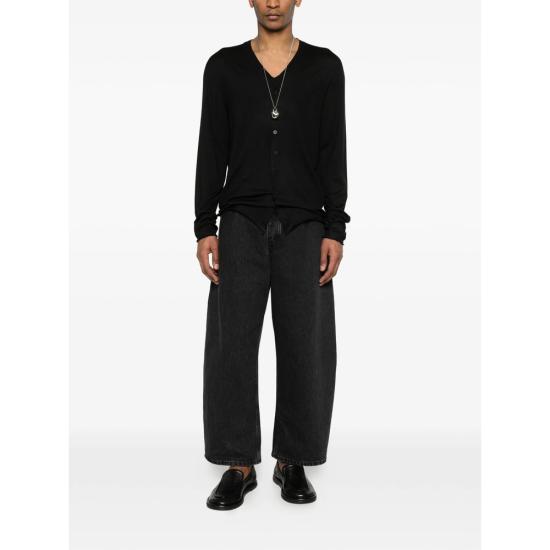 26SS 이자벨베네나토 가디건 UK72S26 01 BLACK - ISABEL BENENATO