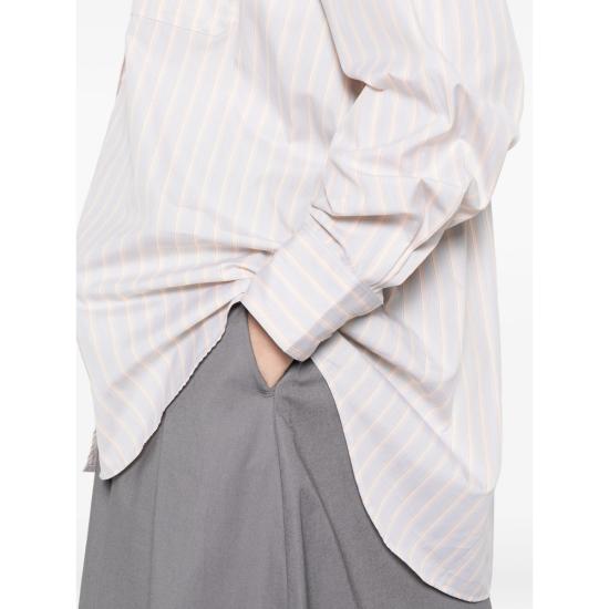 26SS 쉐르 셔츠 CHE0893 CARLOTTA ORAGR WHITE - SOEUR