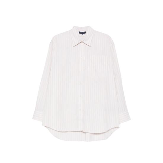 26SS 쉐르 셔츠 CHE0893 CARLOTTA ORAGR WHITE