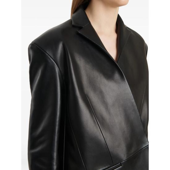 26SS 케이트 가죽 자켓 62311012 L1012 200 BLACK - KHAITE