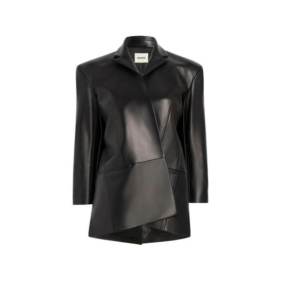 26SS 케이트 가죽 자켓 62311012 L1012 200 BLACK