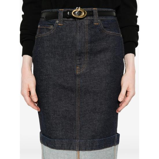 26SS 케이트 스커트 1189916040 W916 040 BLUE - KHAITE