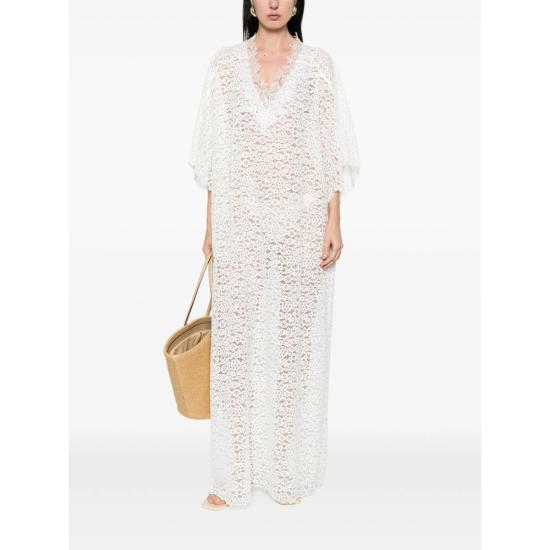 26SS 에르마노 설비노 원피스 D484Q713UBT 10602 WHITE - ERMANNO SCERVINO