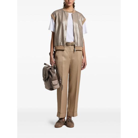 26SS 페세리코 베스트 A03146 06814 946 GOLD NEUTRALS - PESERICO