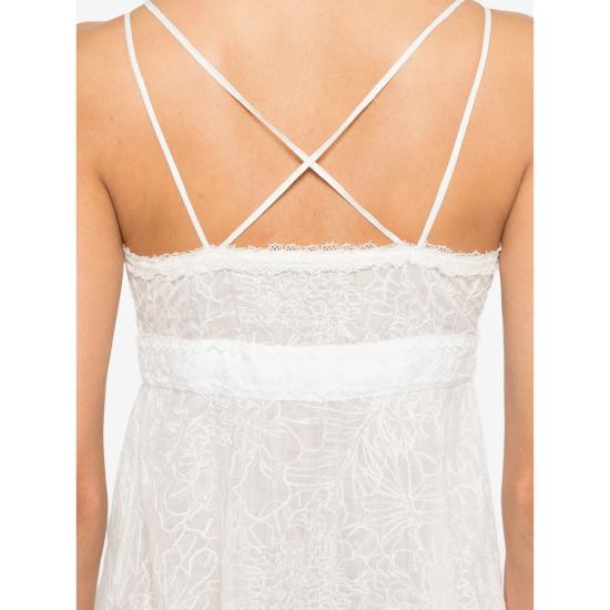 26SS 에르마노 설비노 원피스 D484Q711RXG 10602 WHITE - ERMANNO SCERVINO