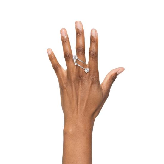 26SS 판코네시 반지 CAO FG003 S SILVE SILVER WHITE