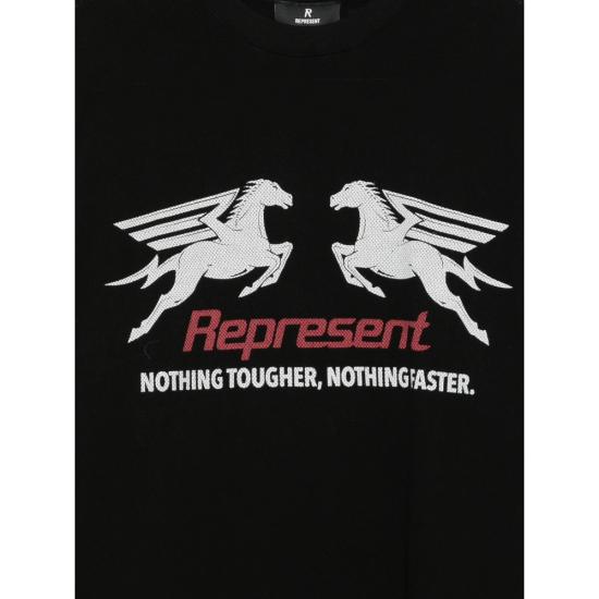 26SS 리프레젠트 긴팔 티셔츠 MLM100781 01 BLACK - REPRESENT