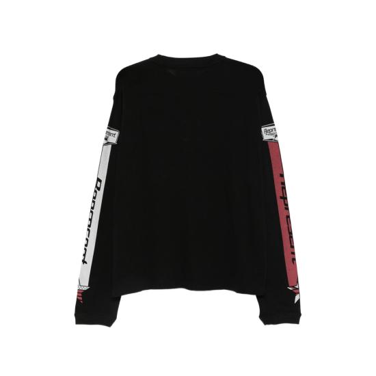 26SS 리프레젠트 긴팔 티셔츠 MLM100781 01 BLACK - REPRESENT