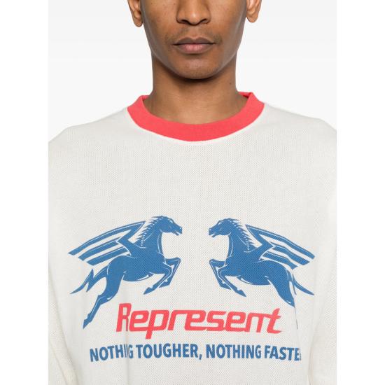 26SS 리프레젠트 탑 MLM100781 72 WHITE - REPRESENT