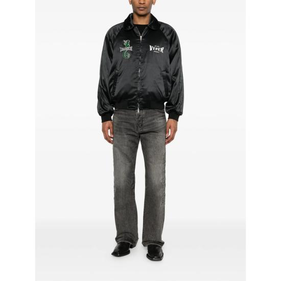 26SS 리프레젠트 봄버 자켓 MLM100539 01 BLACK - REPRESENT