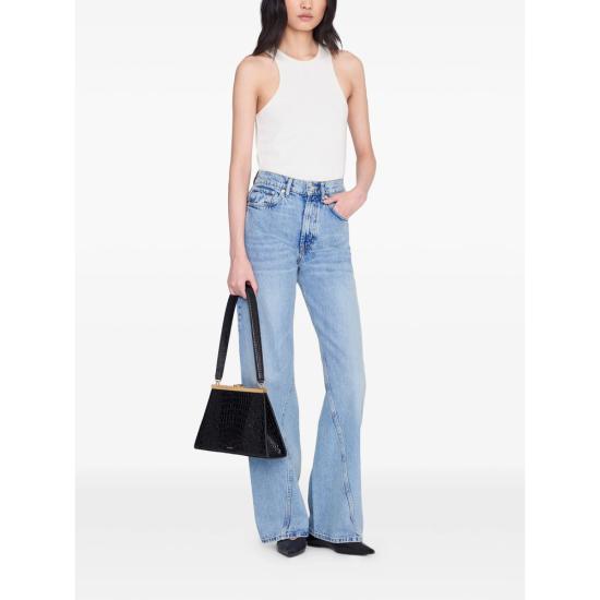 26SS 애니빙 민소매 티셔츠 A 08 12206 BLK26 WHITE - ANINE BING