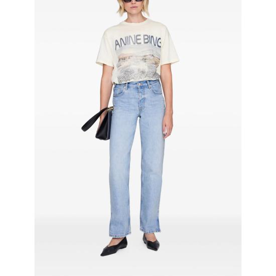 26SS 애니빙 탑 A 08 12078 OFW1 WHITE - ANINE BING