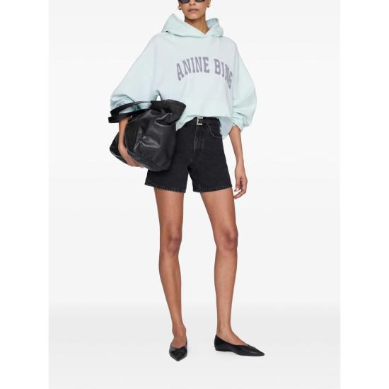 26SS 애니빙 후드 티셔츠 A 08 11858 GEE1 GREEN - ANINE BING