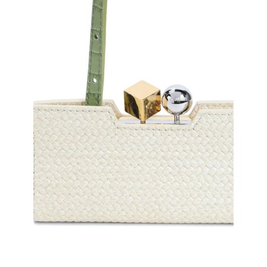 26SS 자크뮈스 클러치/파우치 BAW00457 AC24M10 5GM GREEN NEUTRALS - JACQUEMUS