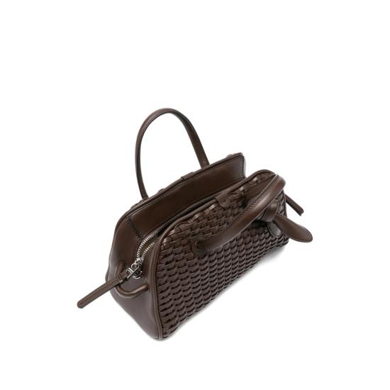 26SS 자크뮈스 TURISMO 투리스모 소프트 스몰 볼링 토트벡 BAW00416 CC23A03 880 BROWN - JACQUEMUS