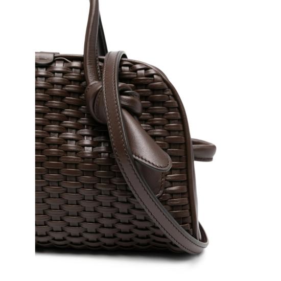 26SS 자크뮈스 TURISMO 투리스모 소프트 스몰 볼링 토트벡 BAW00416 CC23A03 880 BROWN - JACQUEMUS