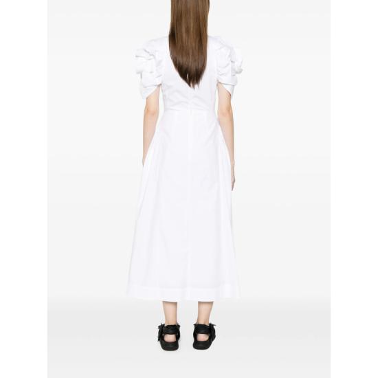 26SS 시몬로샤 원피스 7466 1287 WHITE - SIMONE ROCHA