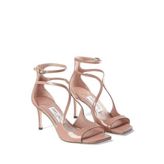 26SS 지미추 샌들 AZIA 75 PAT BALPI PINK - JIMMY CHOO