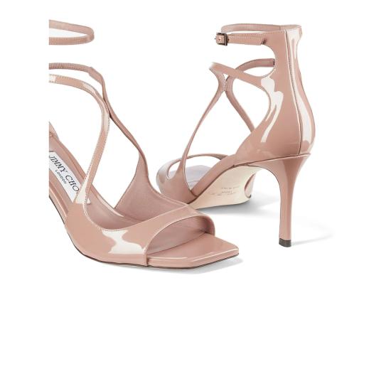 26SS 지미추 샌들 AZIA 75 PAT BALPI PINK - JIMMY CHOO