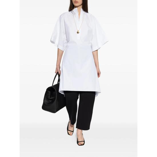 26SS 자크뮈스 미디 원피스 TOW00889 AW00780 100 WHITE - JACQUEMUS