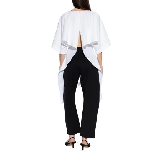 26SS 자크뮈스 미디 원피스 TOW00889 AW00780 100 WHITE - JACQUEMUS