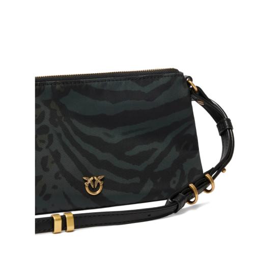 26SS 핑코 클러치/파우치 105359 A35G SD1Q BLACK GREEN - PINKO