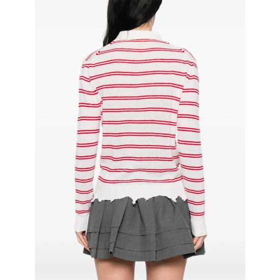 26SS 슈슈/통 폴로 티셔츠 FSDFTO32 AZS001 RS100 WHITE RED - SHUSHU/TONG