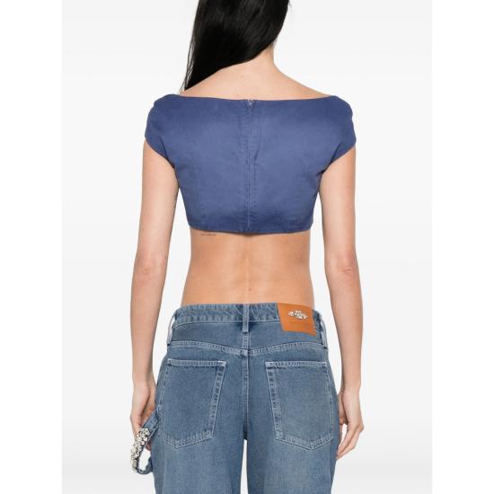 26SS 슈슈/통 민소매 티셔츠 FSDFTO09 KUW938 BU100 BLUE - SHUSHU/TONG