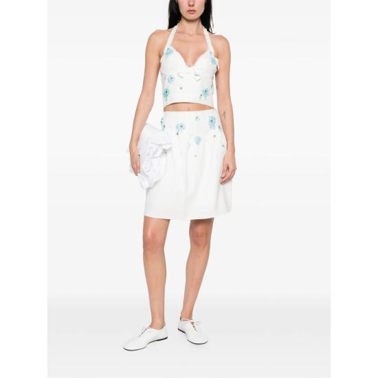 26SS 슈슈/통 민소매 티셔츠 FSDFTO06 ZEP401 WH100 WHITE - SHUSHU/TONG