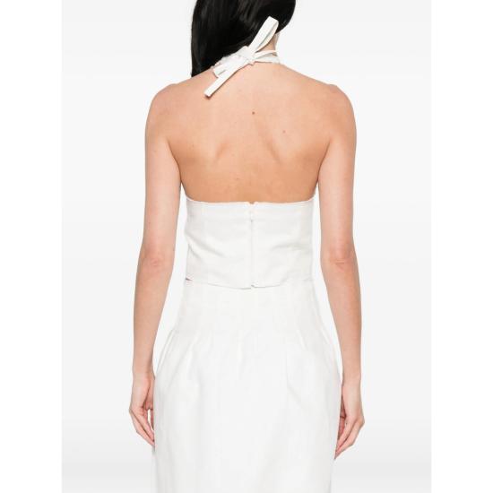 26SS 슈슈/통 민소매 티셔츠 FSDFTO06 ZEP401 WH100 WHITE - SHUSHU/TONG