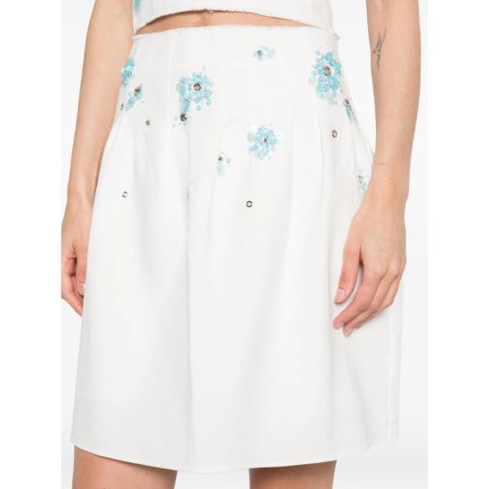 26SS 슈슈/통 미디 스커트 FSDFSK02 ZEP401 WH100 WHITE - SHUSHU/TONG