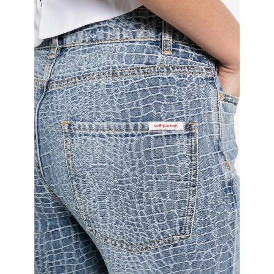 26SS 셀프 포트레이트 데님 팬츠 SS26 804P BL BLUE - SELF PORTRAIT