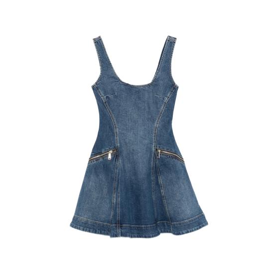 26SS 셀프 포트레이트 원피스 SS26 813S BL BLUE