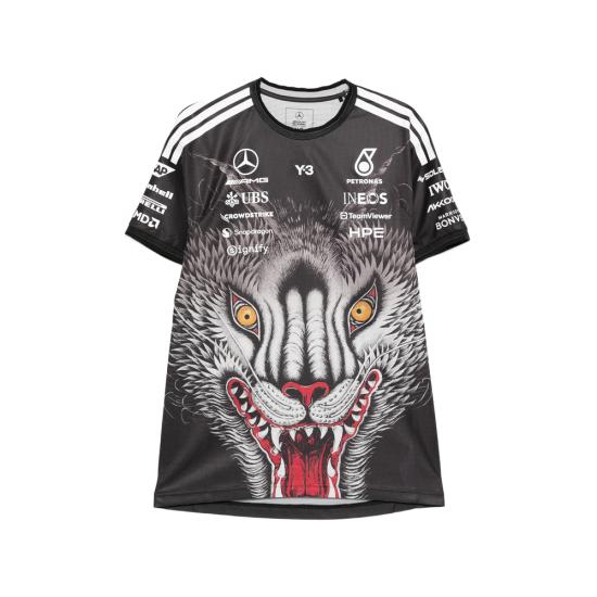 26SS Y3 X Amg 탑 KT2226 BLACK WHITE