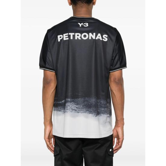 26SS Y3 X Amg 탑 KR2341 BLACK WHITE - OTHER BRANDS