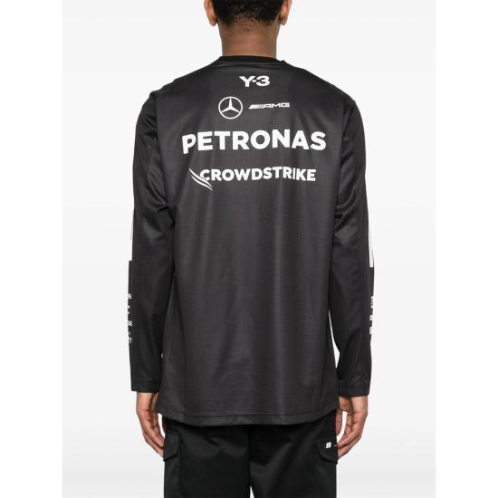 26SS Y3 X Amg 탑 KQ9852 BLACK WHITE - OTHER BRANDS