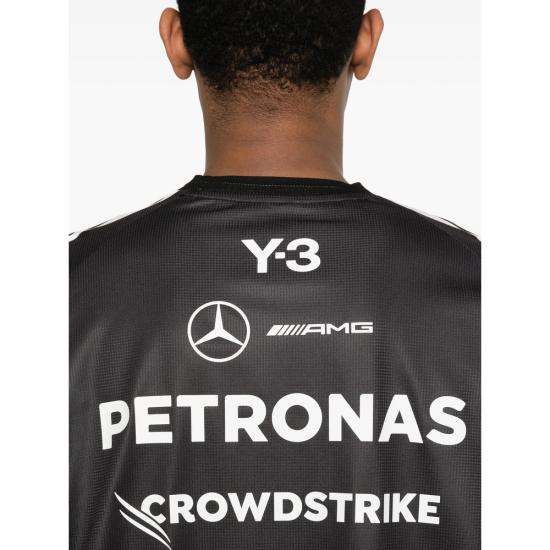 26SS Y3 X Amg 탑 KQ9852 BLACK WHITE - OTHER BRANDS
