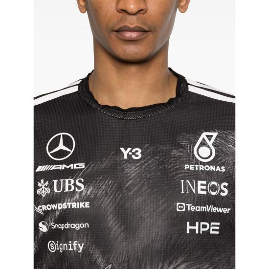 26SS Y3 X Amg 탑 KQ9844 BLACK - OTHER BRANDS