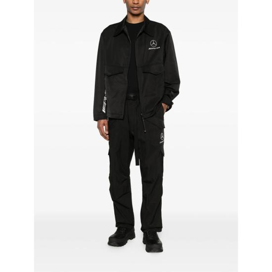 26SS Y3 X Amg 스트레이트 팬츠 KR2378 BLACK - OTHER BRANDS